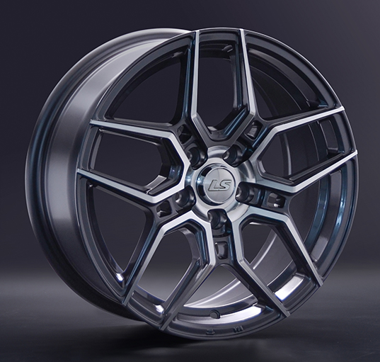 Диски LS wheels LS1266 7 х 16 5*100 Et: 40 Dia: 57.1 серый с полировкой