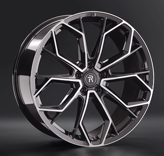 Диски Replay LR92 9.5 х 22 5*120 Et: 49 Dia: 72.6 черный полностью полированный