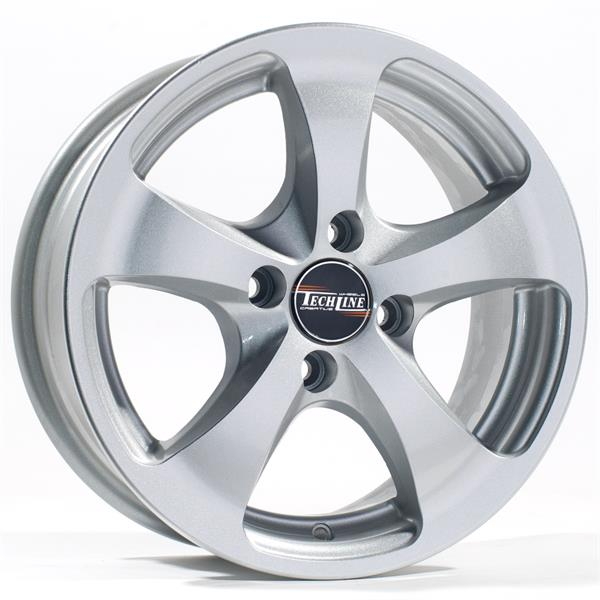 Диски Tech Line 403 5.5 х 14 4*98 Et: 32 Dia: 58.6 классический серебристый цвет