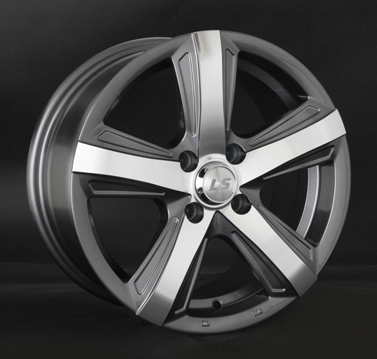 Диски LS wheels LS 793 6.5 х 15 4*100 Et: 40 Dia: 73.1 серый с полировкой