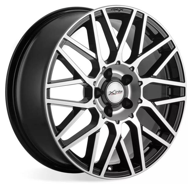 Диски X'trike X-132 6 х 15 4*98 Et: 35 Dia: 58.6 черный с проточкой глянцевый