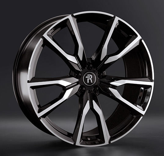 Диски Replay B306 10.5 х 21 5*112 Et: 43 Dia: 66.6 черный полностью полированный