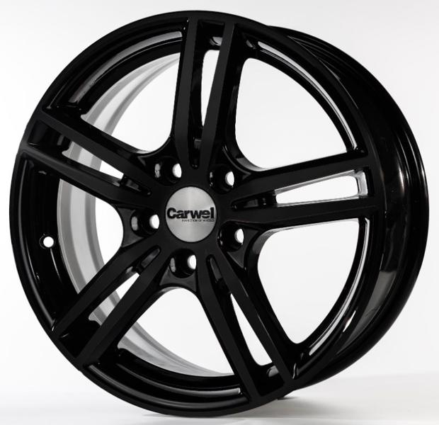 Диски Carwel Баруй 6.5 х 16 5*114,3 Et: 45 Dia: 60.1 черный матовый