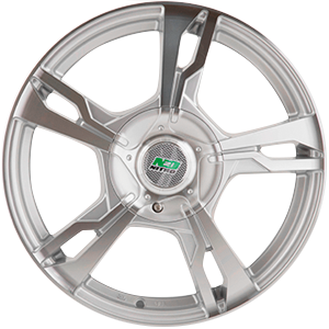 Диски N2O Y9113 6 х 15 4*98 Et: 35 Dia: 58.6 серебристый с проточкой