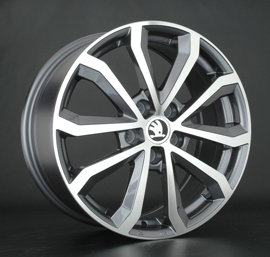 Диски Replay SK77 7 х 17 5*112 Et: 40 Dia: 57.1 серый с полировкой