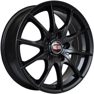 Диски ALCASTA M22 6 х 15 4*100 Et: 50 Dia: 60.1 черный матовый