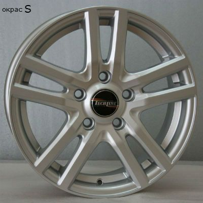 Диски Tech Line 529 6 х 15 4*100 Et: 38 Dia: 67.1 классический серебристый цвет