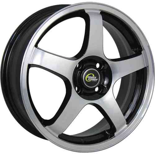Диски CROSS STREET СR-14 6 х 15 4*100 Et: 40 Dia: 60.1 черный полностью полированный