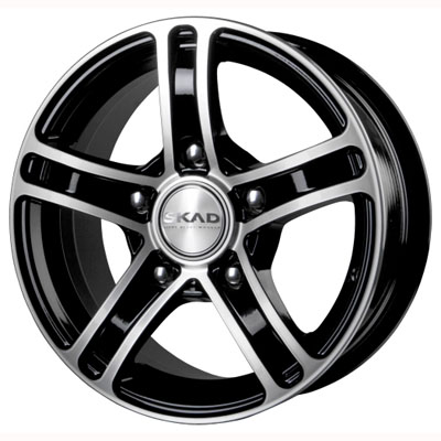 Диски Скад Трофи 6.5 х 15 5*139,7 Et: 40 Dia: 98 черный с проточкой глянцевый