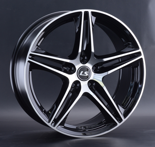 Диски LS wheels LS1056 8 х 18 5*114,3 Et: 35 Dia: 67.1 черный полностью полированный