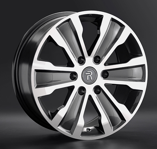 Диски Replay HV17 8 х 18 6*139,7 Et: 42 Dia: 75.1 серый с полировкой