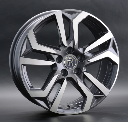 Диски Replay FD165 7 х 17 5*108 Et: 52.5 Dia: 63.3 серый с полировкой