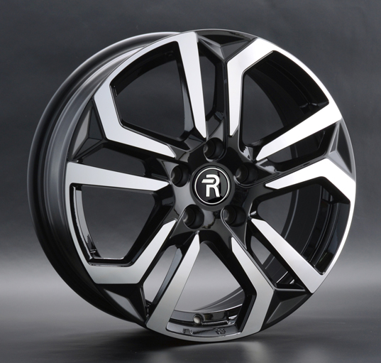 Диски Replay HND274 7 х 17 5*114,3 Et: 47 Dia: 67.1 черный полностью полированный