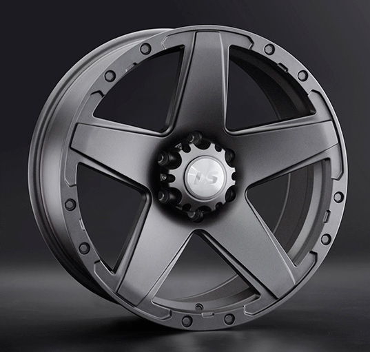 Диски LS wheels LS 1284 9 х 20 6*139,7 Et: 20 Dia: 100.1 серый матовый