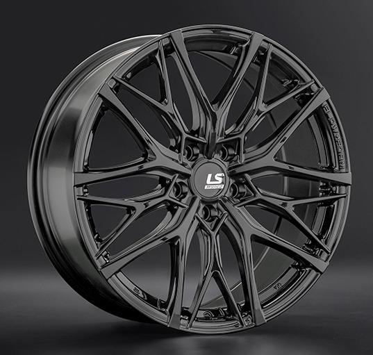 Диски LS wheels FlowForming RC84 8.5 х 19 5*114,3 Et: 45 Dia: 67.1 черный матовый
