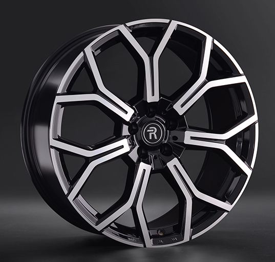 Диски Replay B238 9.5 х 21 5*112 Et: 37 Dia: 66.6 черный полностью полированный