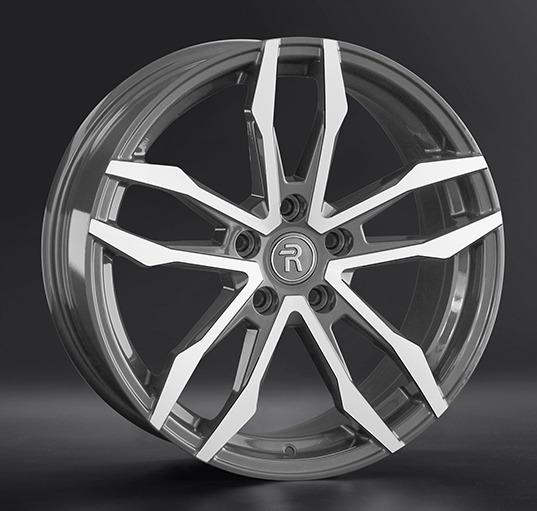 Диски Replay H136 8 х 18 5*114,3 Et: 55 Dia: 64.1 серый с полировкой