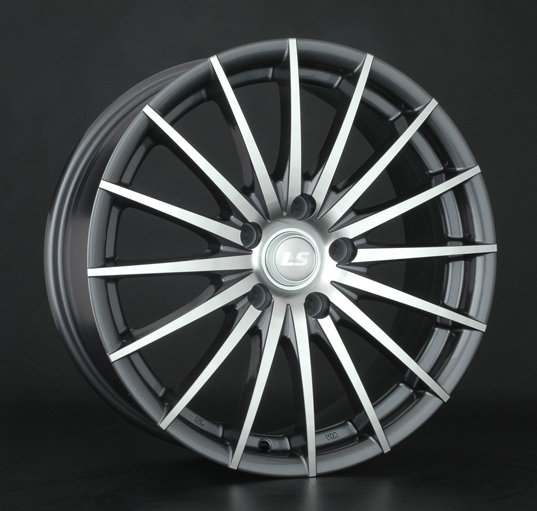 Диски LS wheels LS367 7 х 17 5*115 Et: 40 Dia: 70.1 серый с полировкой
