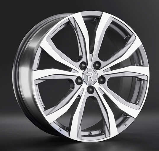 Диски Replay HV64 8 х 18 5*114,3 Et: 37 Dia: 66.6 серый с полировкой