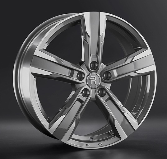 Диски Replay GL31 7.5 х 18 5*108 Et: 46 Dia: 63.3 серый с полировкой