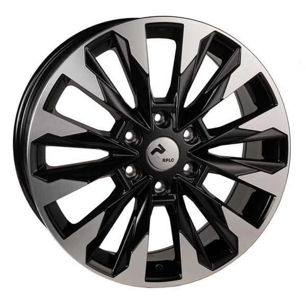 Диски RPLC TO99 8 х 20 6*139,7 Et: 60 Dia: 95.1 черный с проточкой глянцевый
