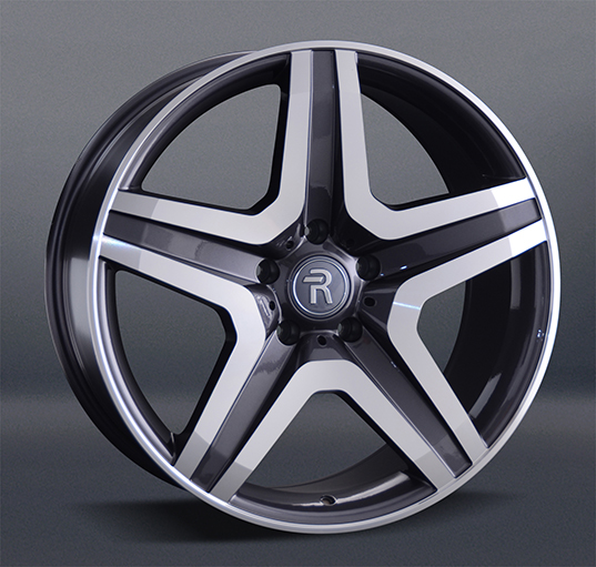 Диски Replay MR137 10 х 21 5*130 Et: 33 Dia: 84.1 серый с полировкой