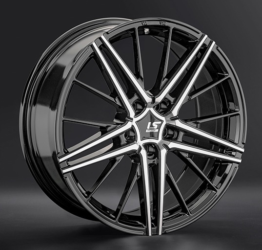 Диски LS wheels FlowForming RC76 8 х 20 5*120 Et: 45 Dia: 72.6 черный полностью полированный