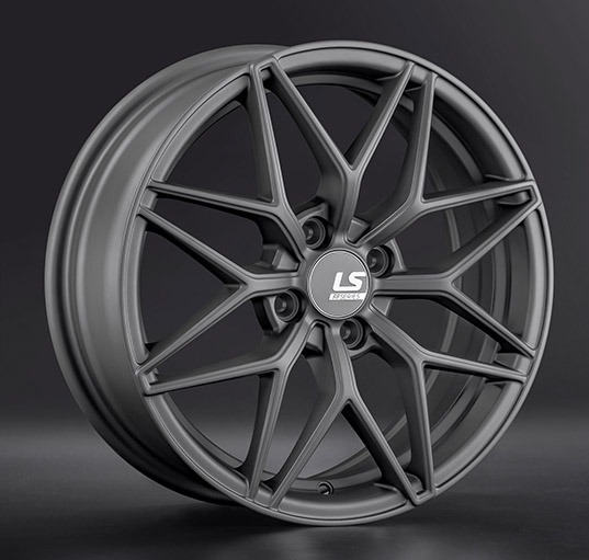 Диски LS wheels FlowForming RC85 6 х 16 4*100 Et: 40 Dia: 60.1 серый матовый