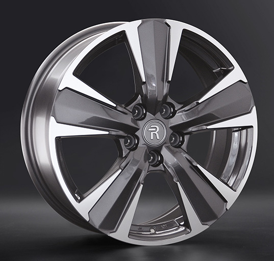 Диски Replay SB75 7 х 18 5*114,3 Et: 55 Dia: 56.1 серый с полировкой