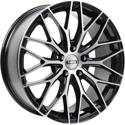 Диски NEO 240 8.5 х 20 5*114,3 Et: 42 Dia: 67.1 черный с проточкой глянцевый