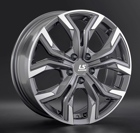 Диски LS wheels FlowForming RC92 8 х 20 5*108 Et: 45 Dia: 63.3 серый с полировкой