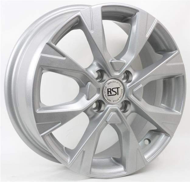 Диски RST R045 6 х 15 4*100 Et: 40 Dia: 56.6 серебро с полированным ободом