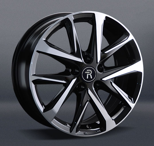 Диски Replay VV247 7 х 17 5*112 Et: 40 Dia: 57.1 черный полностью полированный