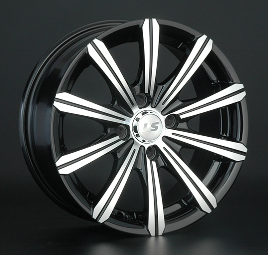 Диски LS wheels LS391 7.5 х 17 5*114,3 Et: 45 Dia: 73.1 черный полностью полированный