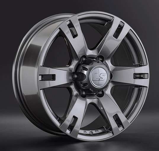 Диски LS wheels LS182 8 х 17 6*139,7 Et: 25 Dia: 100.1 серый матовый