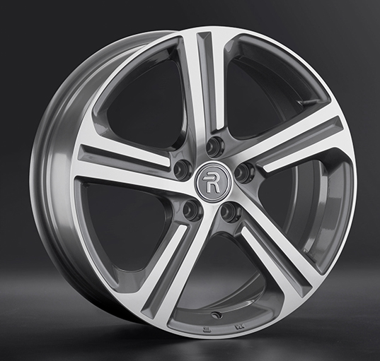 Диски Replay FD157(CHR) 7.5 х 17 5*108 Et: 47 Dia: 60.1 серый с полировкой