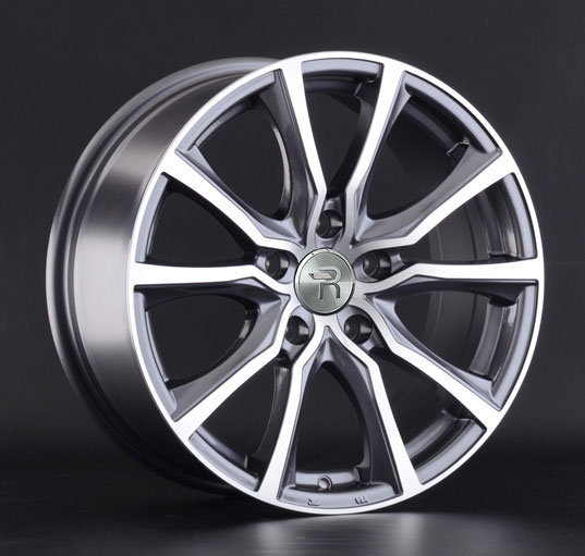 Диски Replay A145 8 х 18 5*112 Et: 39 Dia: 66.6 серый с полировкой