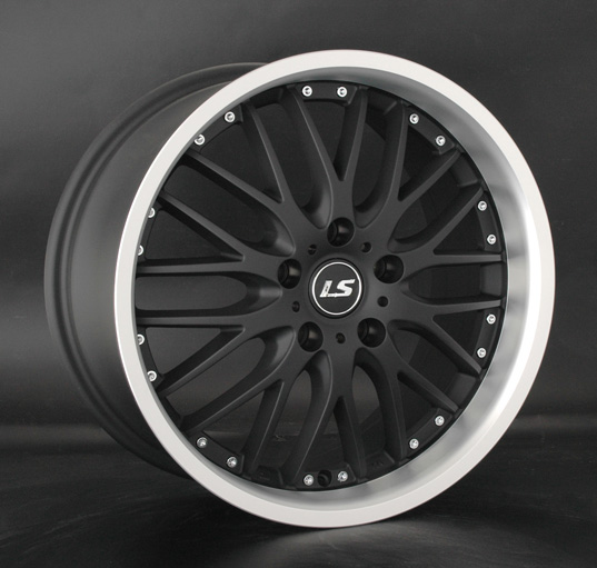 Диски LS wheels LS564 7.5 х 17 5*114,3 Et: 35 Dia: 73.1 черный с проточкой матовый