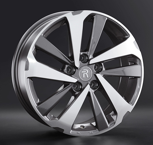 Диски Replay NS261 7 х 17 5*114,3 Et: 45 Dia: 66.1 серый с полировкой