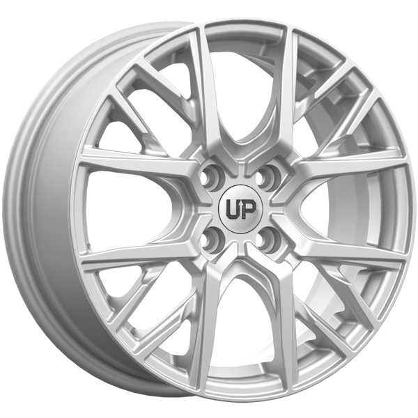 Диски Wheels UP Up124 6.5 х 16 4*100 Et: 49 Dia: 54.1 классический серебристый цвет