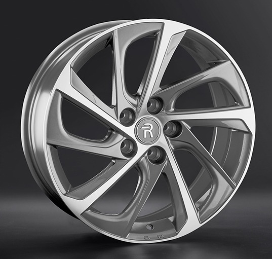 Диски Replay HV118 8 х 18 5*114,3 Et: 37 Dia: 66.6 серый с полировкой