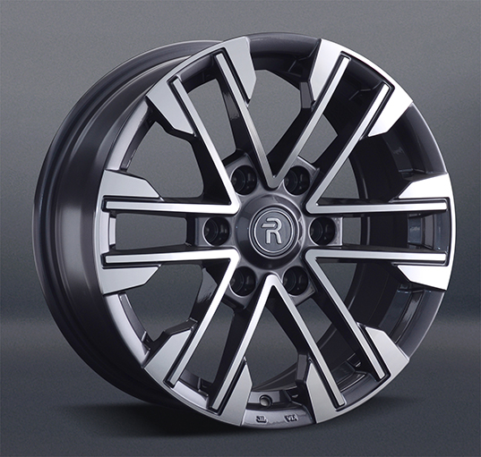 Диски Replay MI169 7.5 х 18 6*139,7 Et: 38 Dia: 67.1 серый с полировкой