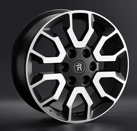 Диски Replay LX242 7.5 х 18 6*139,7 Et: 55 Dia: 95.1 черный с проточкой матовый