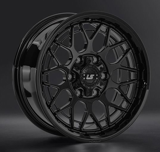 Диски LS Forged FG52 8 х 17 6*139,7 Et: 20 Dia: 100.1 черный матовый