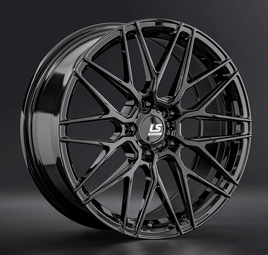 Диски LS wheels FlowForming RC13 8 х 18 5*114,3 Et: 35 Dia: 67.1 черный матовый