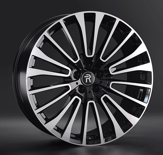 Диски Replay B240 9.5 х 22 5*112 Et: 37 Dia: 66.6 черный полностью полированный