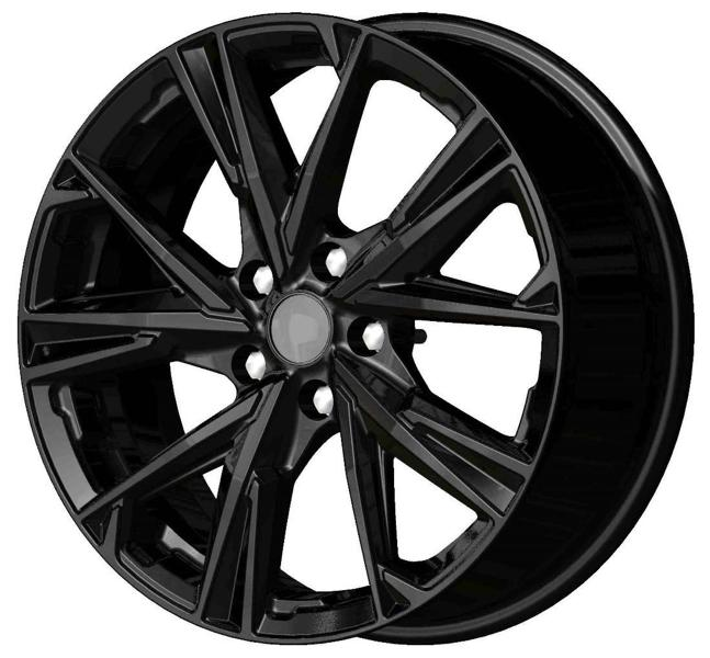 Диски Carwel Грейс 7 х 18 5*114,3 Et: 38 Dia: 67.1 черный матовый