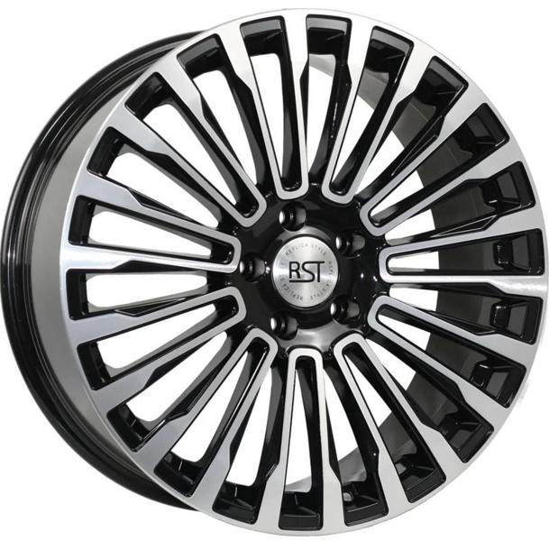 Диски RST R062 8.5 х 20 5*108 Et: 45 Dia: 63.4 черный с проточкой глянцевый