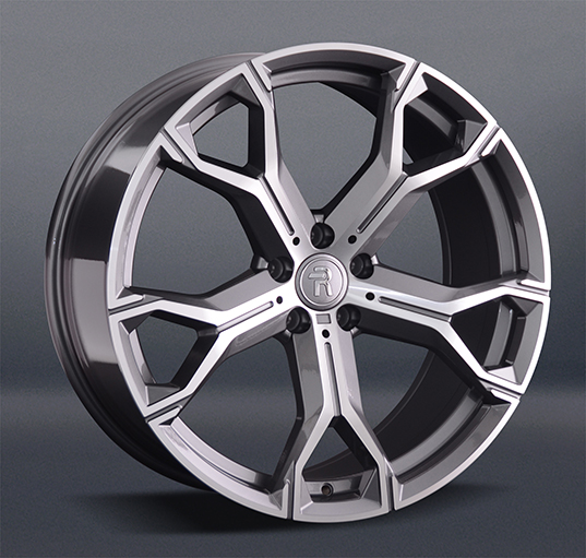 Диски Replay B135 10.5 х 22 5*112 Et: 43 Dia: 66.6 серый с полировкой