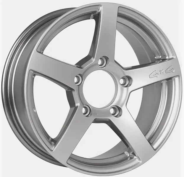 Диски RST R136 6 х 16 5*139,7 Et: 40 Dia: 98 серебро с полированным ободом
